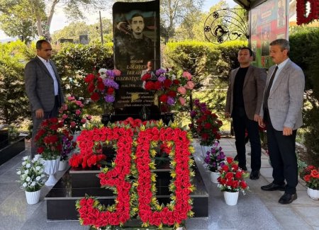Masallı rayonunun Hişkədərə kəndində şəhid İbrahim Lələyevin şəhadətinin 6-cı ildönümü anıldı