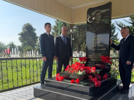 Rayonun Təzə Alvadı kəndində şəhid Sənan Səlimovun şəhadətinin 6-cı ildönümü anıldı