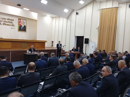 Masallıda kənd təsərrüfatı, balıqçılıq, akvakultura məhsullarının istehsalı və emalı sahələrinin inkişafı mövzusunda tədbir