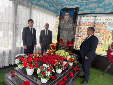 Rayonun Böyük Kolatan şəhid Əli Quliyevin şəhadətinin 6-cı ildönümü anıldı